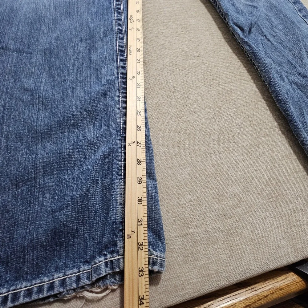 Ariat M4 Coltrane Relaxed Boot Cut Jeans Mens 38x34 Blue Durango Wash Denim *